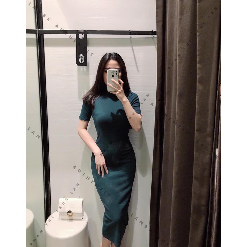 Váy body dáng dài Zara Auth new tag có sẵn 3641/853 3641853