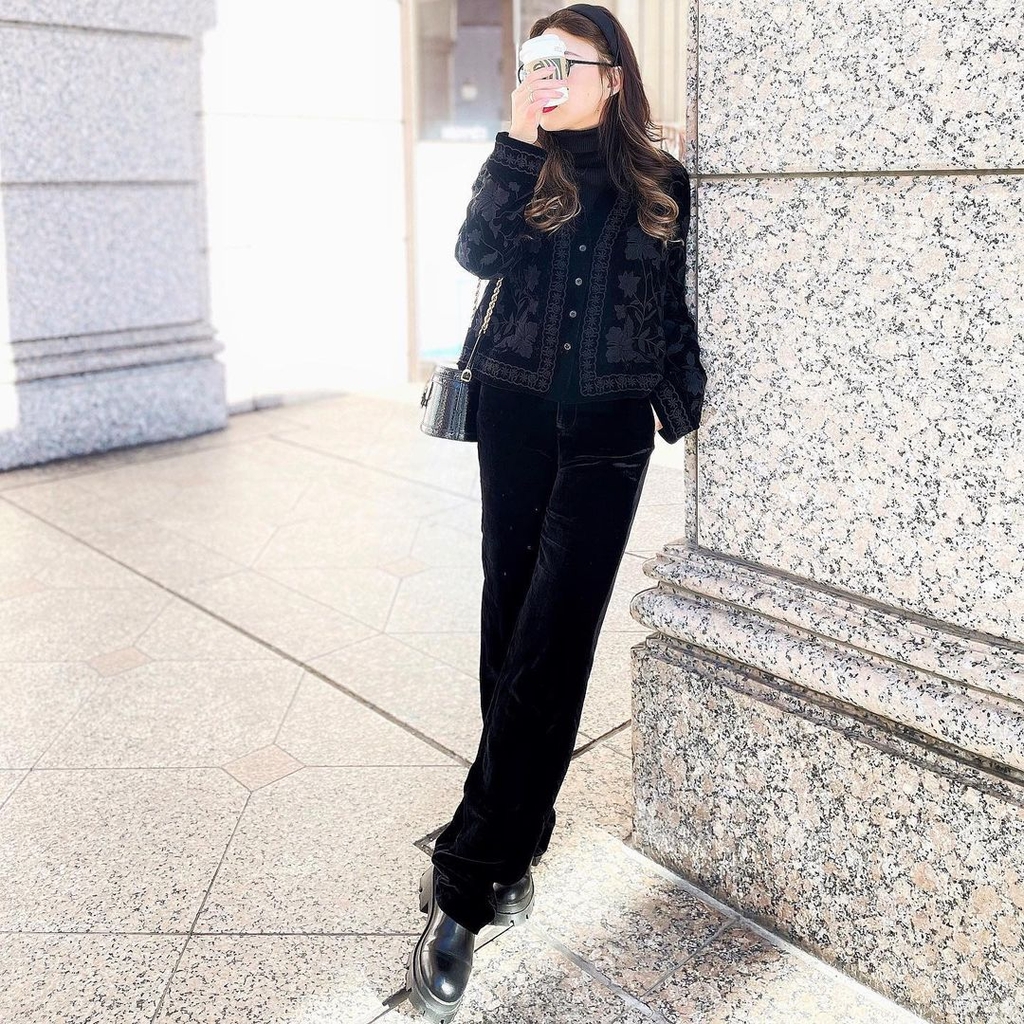 Áo khoác nhung thêu hoa sang trọng Zara Auth New Tag có sẵn 4786/337 4786337