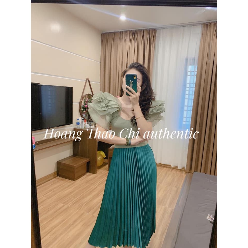 Chân váy cạp chun Zara Auth new tag có sẵn