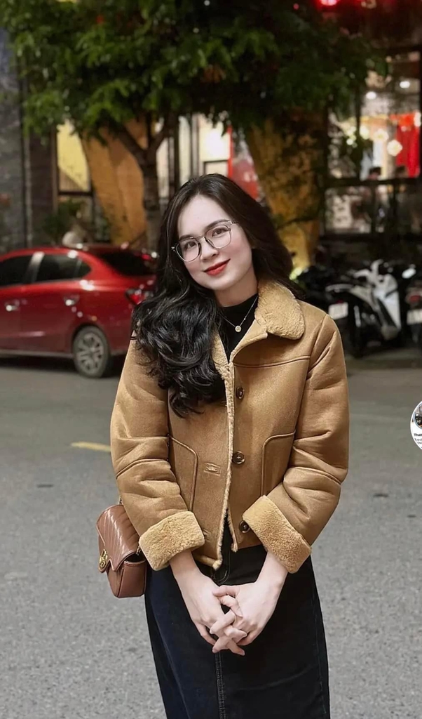 Áo da lộn lót lông mịn cài khuy Zara Auth New Tag có sẵn 6318/243 6318243