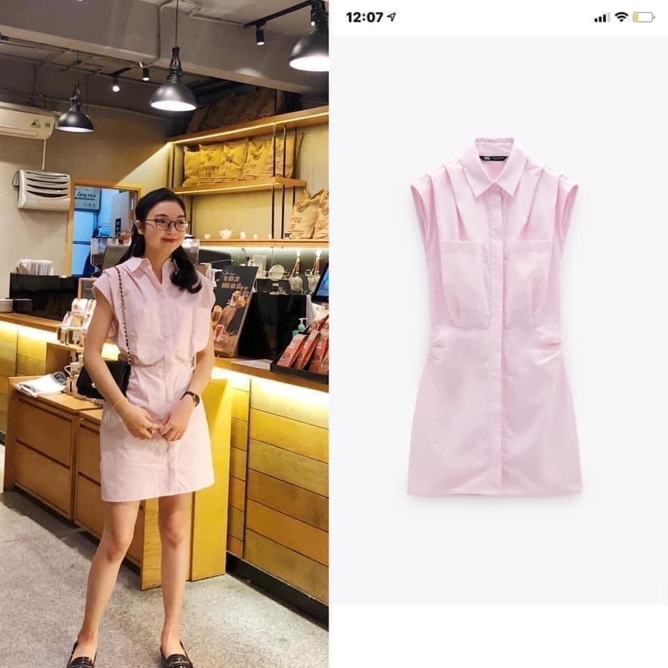Váy dáng ngắn ôm eo ZARA Auth new tag 7385/138 7385138