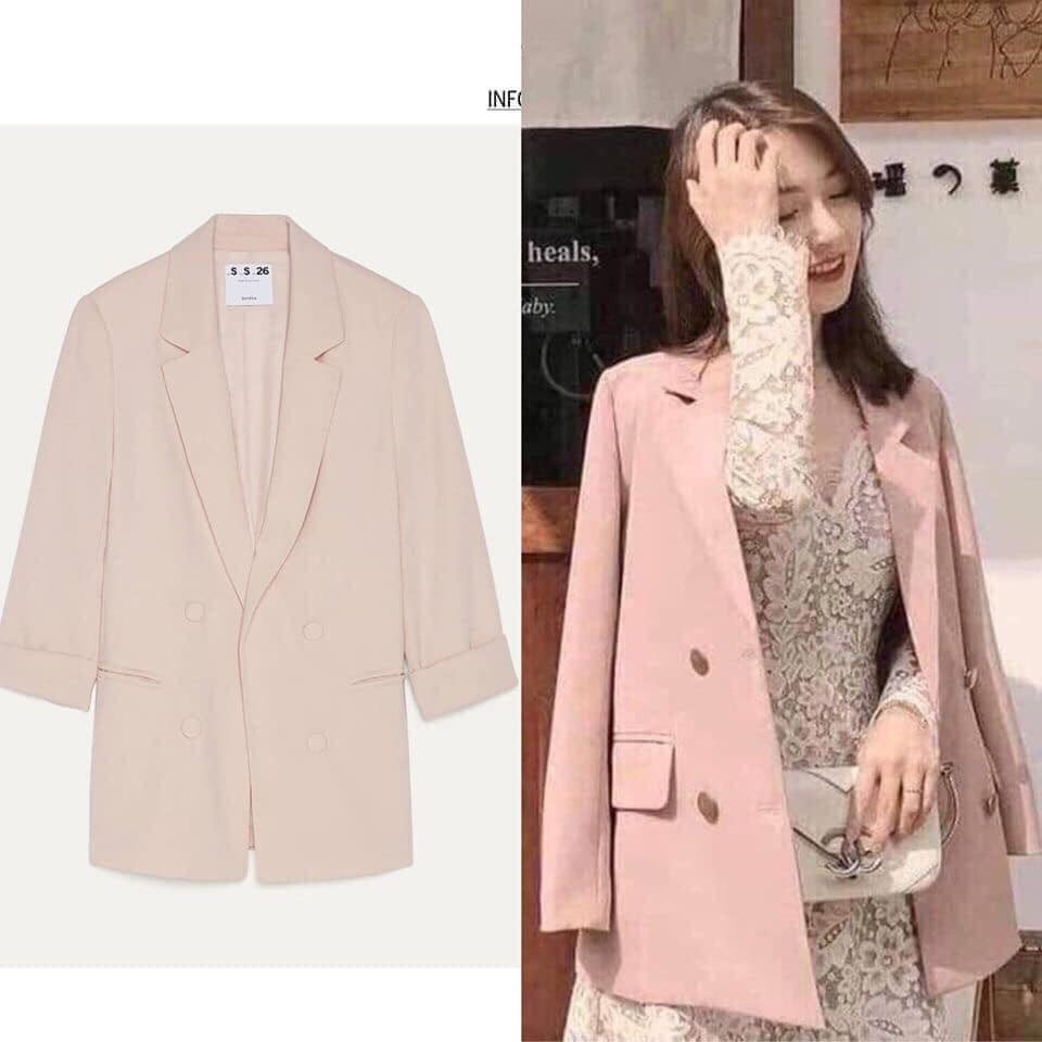 Áo Blazer Bershka Auth new tag có sẵn