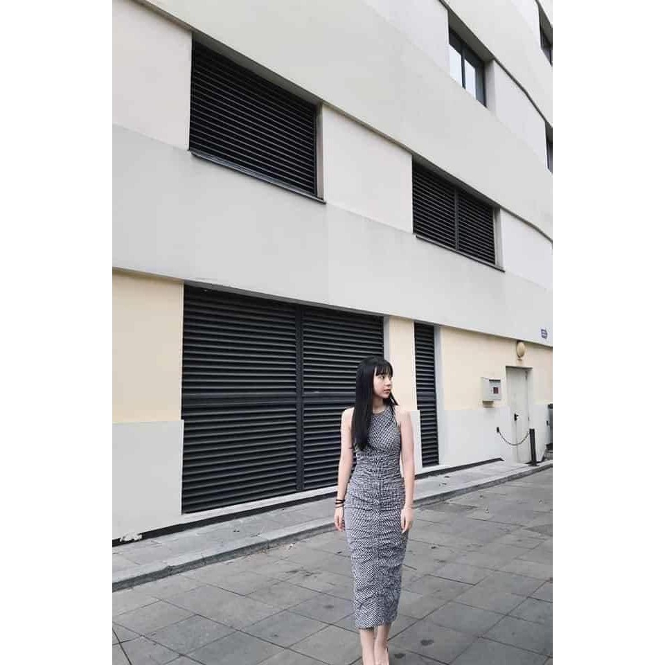 Váy Chun ôm dáng dài Zara Auth new tag có sẵn
