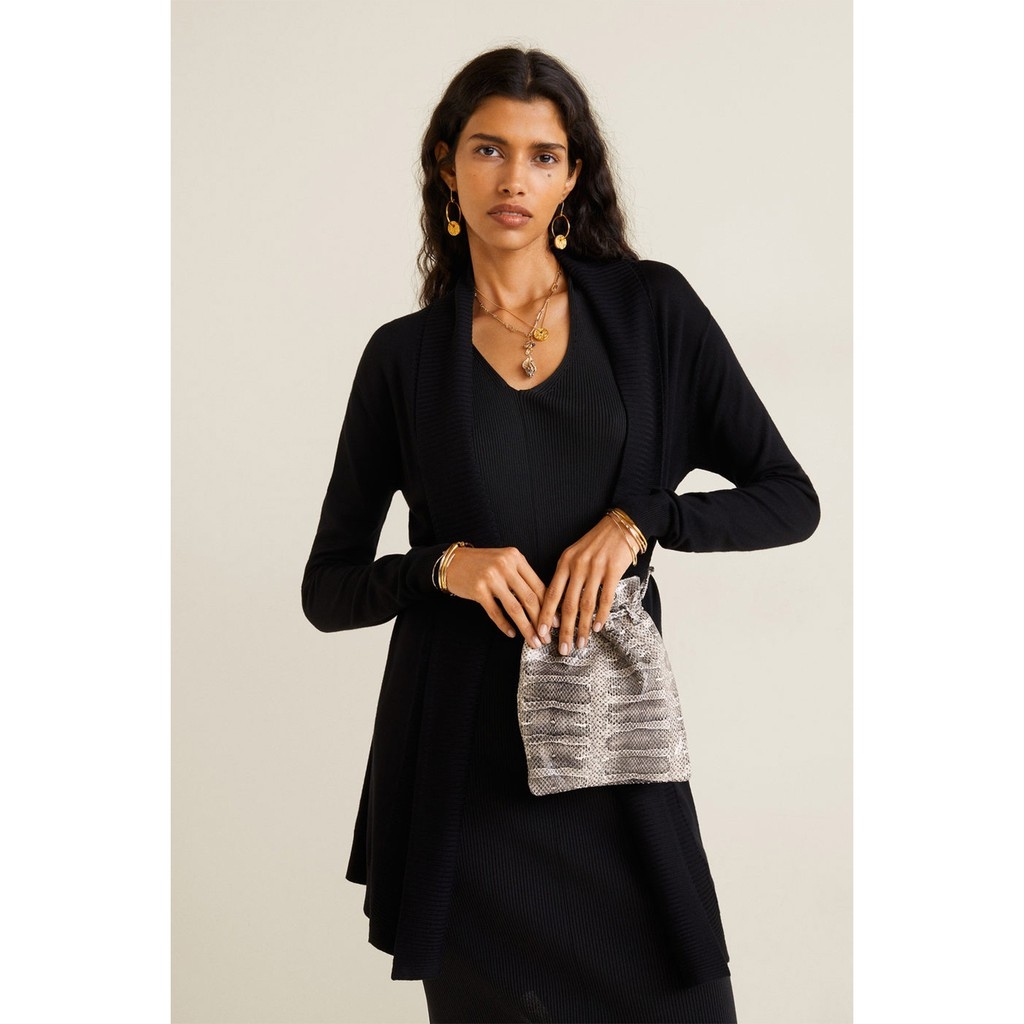 Áo len cardigan dáng dài Mango Auth new tag có sẵn 53080604