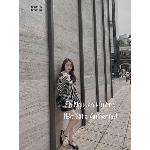 Áo khoác Blazer dạ kẻ cài eo Zara Auth New Tag có sẵn 8557/120 8557120