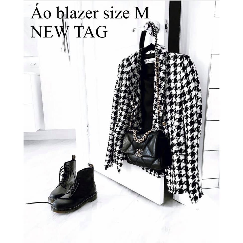 Áo khoác dạng Tweed Hot Hit Zara Auth new tag có sẵn 7878/520 7878520