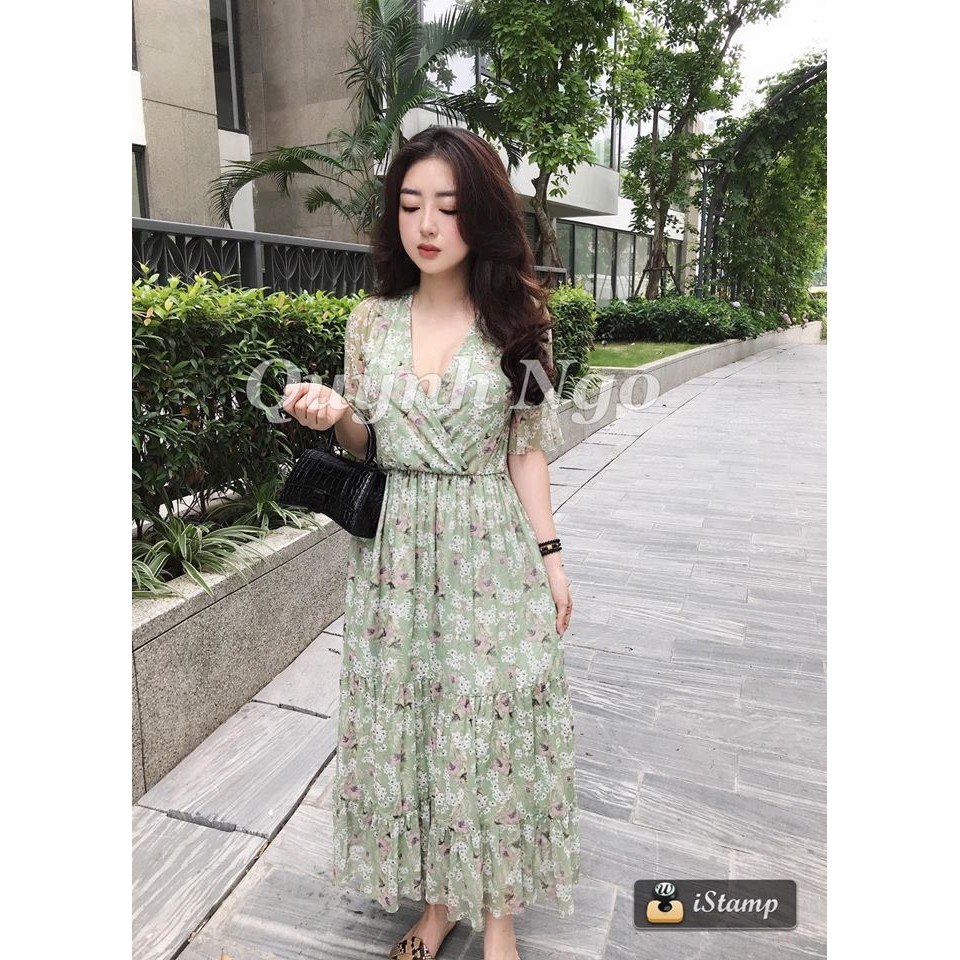 Váy dáng dài Reserved Auth New tag có sẵn YN240-07X