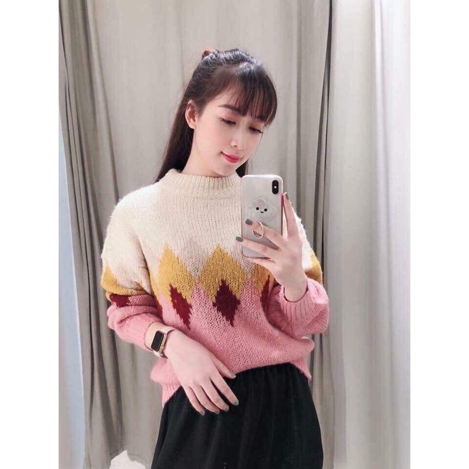 Áo len dáng rộng Zara Auth new tag có sẵn 4127/708 7427708