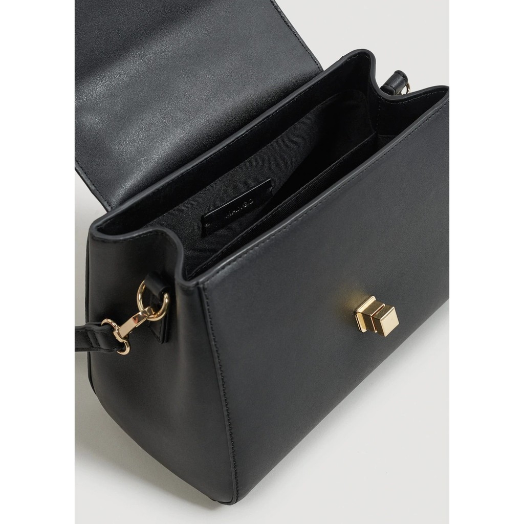 Túi xách da Nữ thời trang dáng đứng Mango Auth new tag có sẵn 34040625