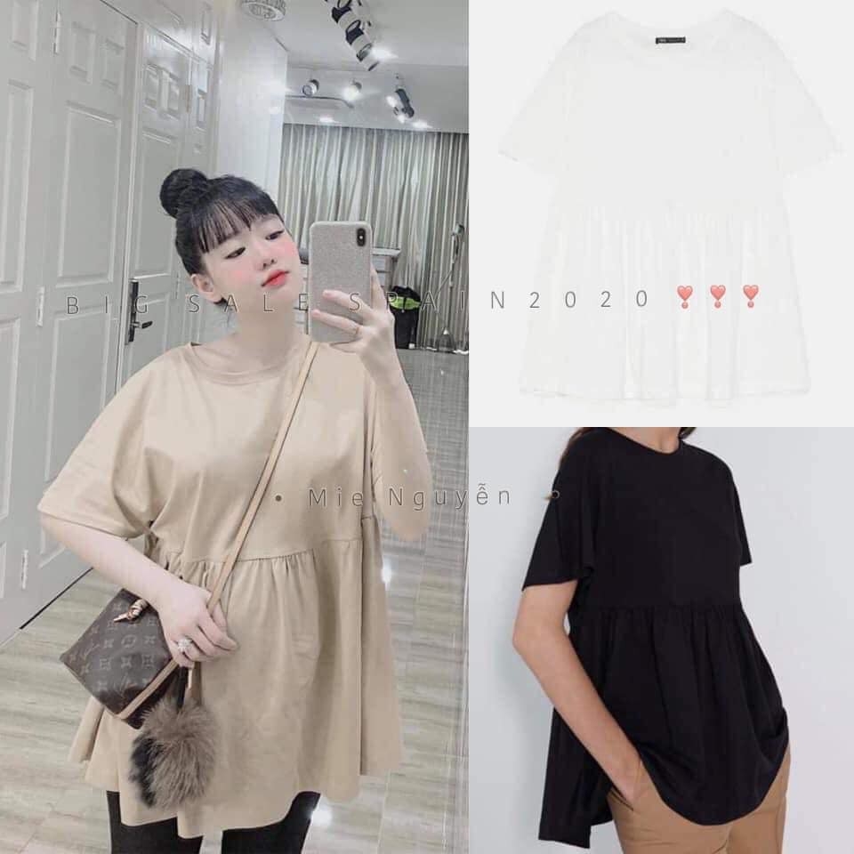 Áo Zara dáng rộng Auth new tag có sẵn
