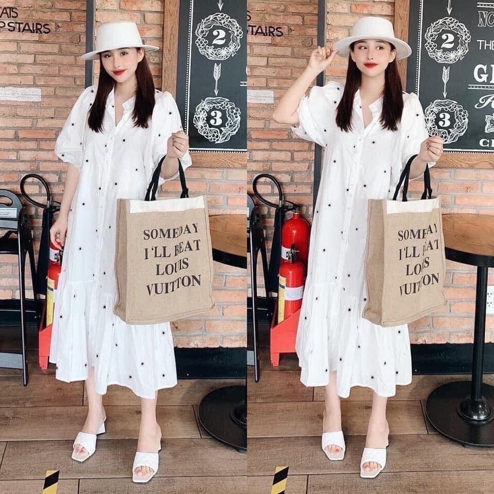 Váy dáng dài Zara có sẵn auth new tag