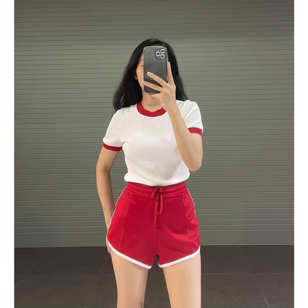 Set thể thao dáng ngắn Zara Auth New Tag có sẵn 1165/011 1165011 0858/088 0858088