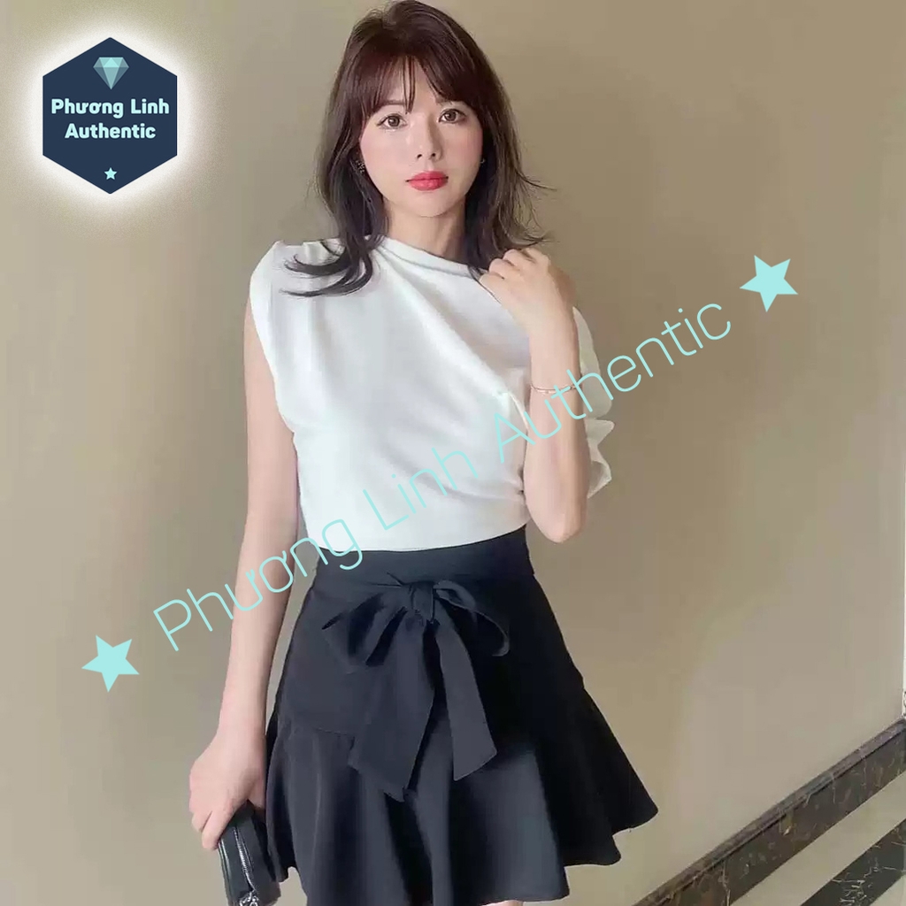 Quần short giả váy có nơ Zara Auth New Tag có sẵn 8372/052 8372052