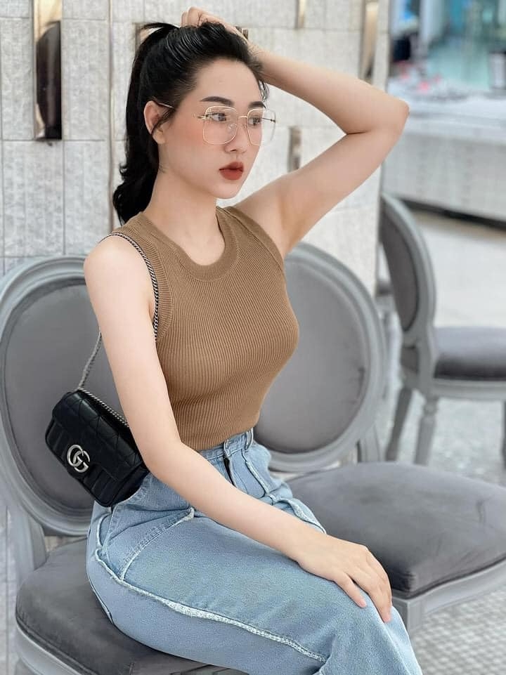 Áo ba lỗ dệt kim thun gân dáng dài  Zara Auth New Tag có sẵn 3471/013 3471013 3471/113 3471113