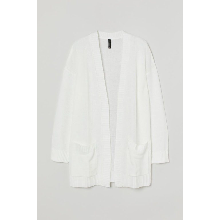 Áo len Cardigan dáng dài có túi H&M Auth New Tag có sẵn 0687524026