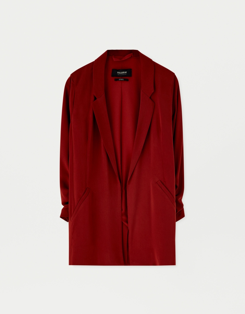 Áo khoác Blazer dáng suông Pull&Bear Auth New Tag có sẵn 9780/315 9780315