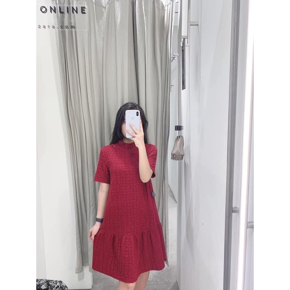 Váy da cá dáng ngắn xòe Zara Auth new tag có sẵn 1131/903 1131903