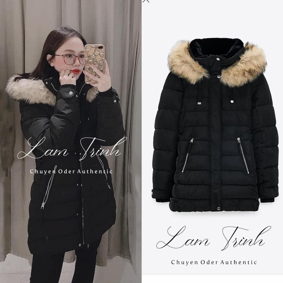 Áo Khoác dáng dài chống nước Zara Auth New tag có sẵn 3427702 3427709 3427707