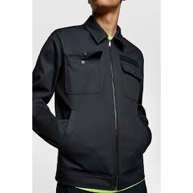 Áo khoác Nam bomber Jacket có túi ngực Zara Auth new tag có sẵn 6593/452 6593452