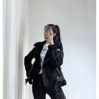 Áo khoác da lộn Zara auth new tag có sẵn 6318/226 6318226 6318232