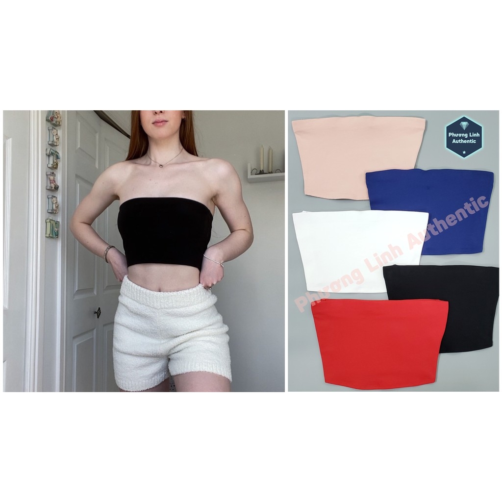 Áo quây croptop nhiều màu H&M Auth new tag có sẵn 0733749001