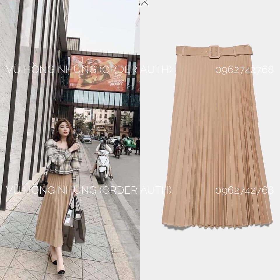 Áo kiểu kẻ Zara có sẵn auth new tag 3666/055 3666055