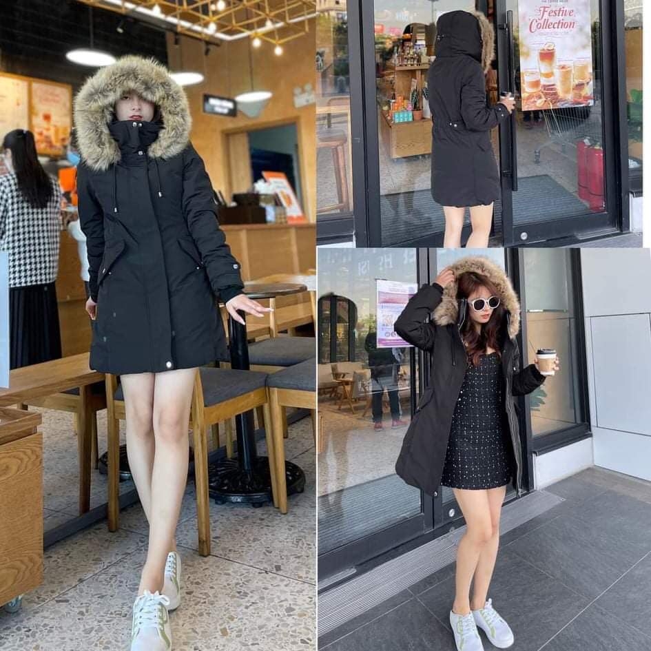 Áo khoác Parka chống nước dáng dài Zara Auth new tag có sẵn 3427/711 3427711