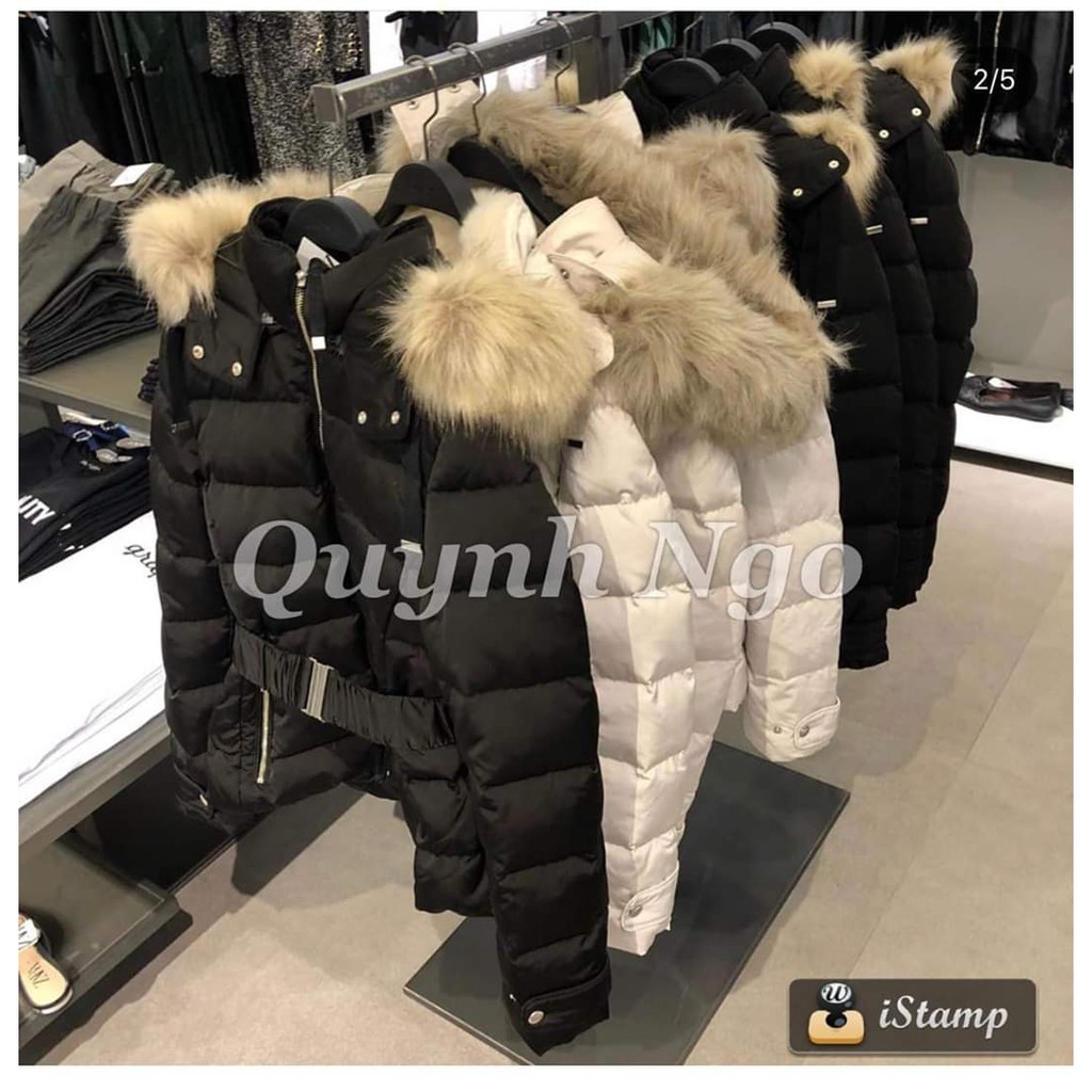 [Quà tặng kèm] Áo khoác phao Zara 2019 Auth new tag có sẵn [Tặng nước hoa sample/Quần tất khi mua sản phẩm]