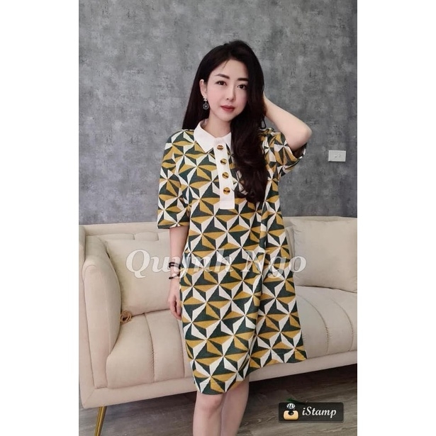 Váy đan dáng suông họa tiết Zara Auth New tag có sẵn 5039/035 5039035 bầu mặc được