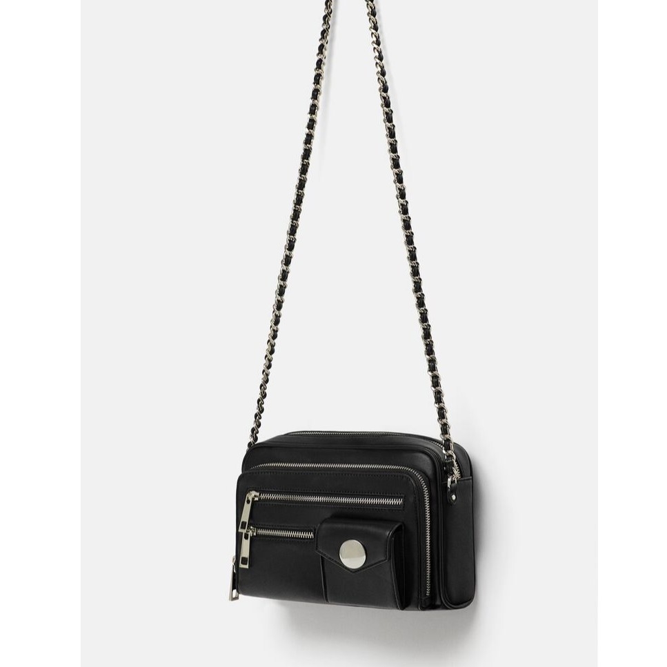 Túi xách da thời trang nhiều ngăn tiện dụng Zara Auth new tag có sẵn 7206/304 7206304