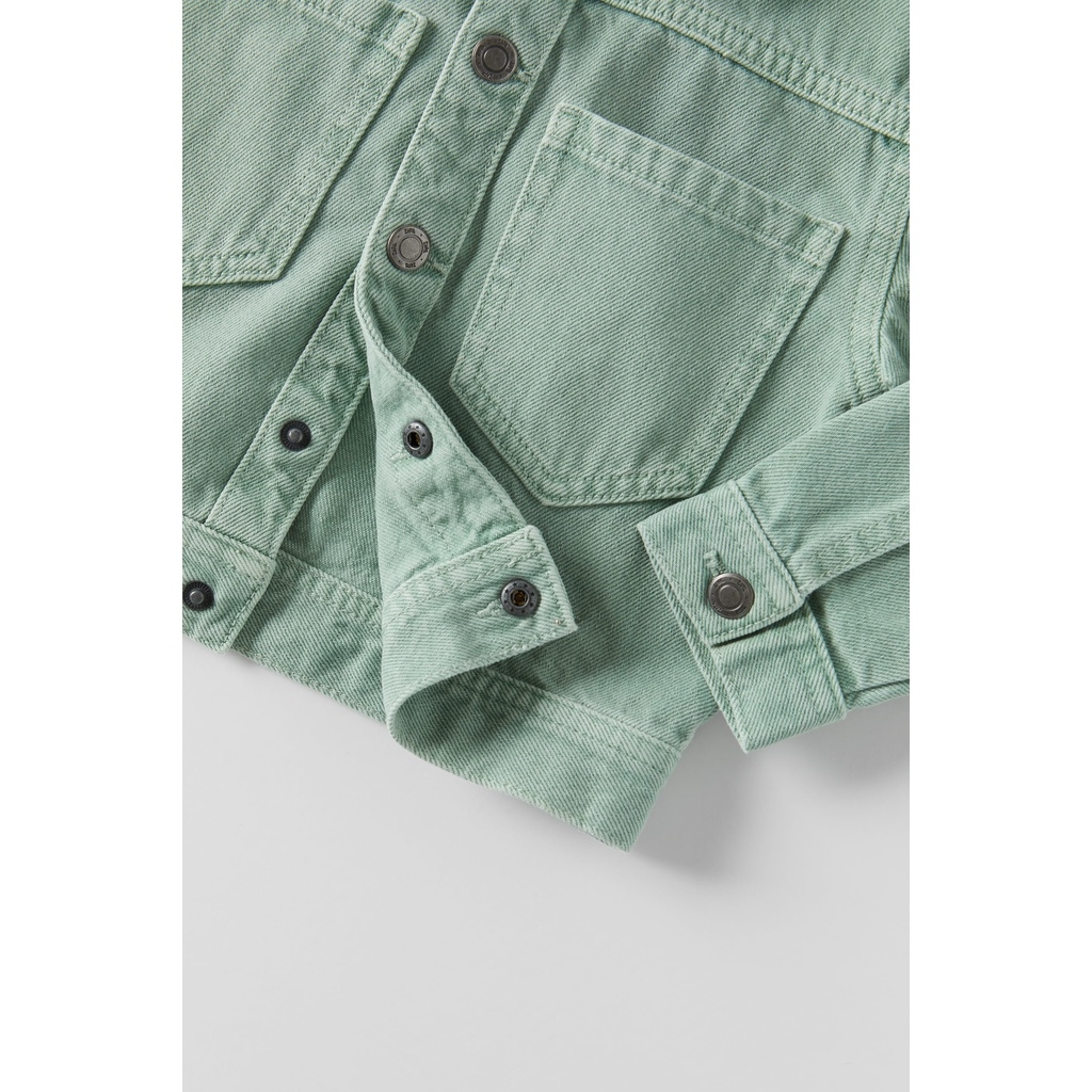 Áo khoác Denim bé trai Zara Auth New Tag có sẵn 6987/552 6987552