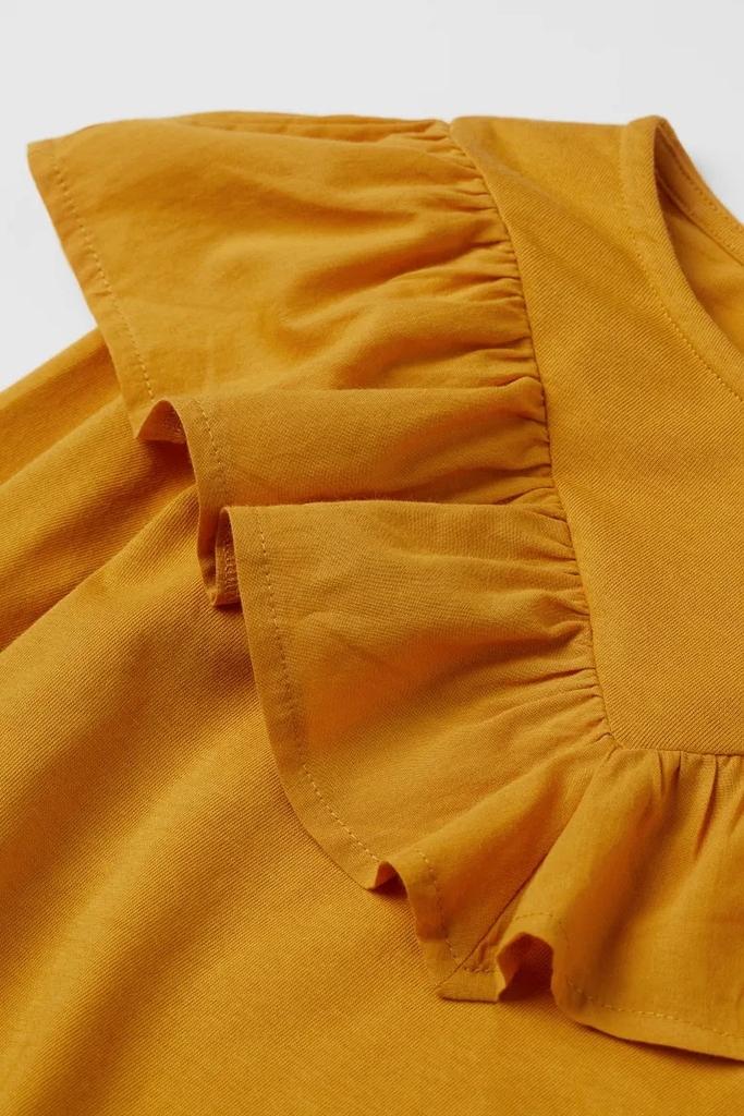 Áo blouse bé gái viền cổ H&M Auth New Tag có sẵn 0980885001