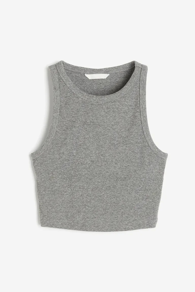Áo ba lỗ dáng croptop form nhỏ HM Auth New Tag có sẵn 1049251