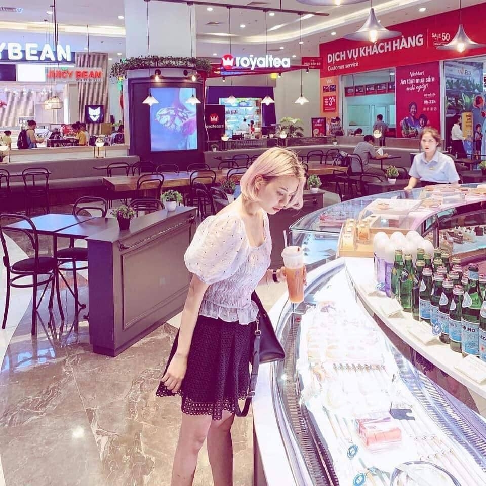 Áo croptop cổ vuông chun eo tay bồng form nhỏ Zara Auth New Tag có sẵn 3067/111 3067111