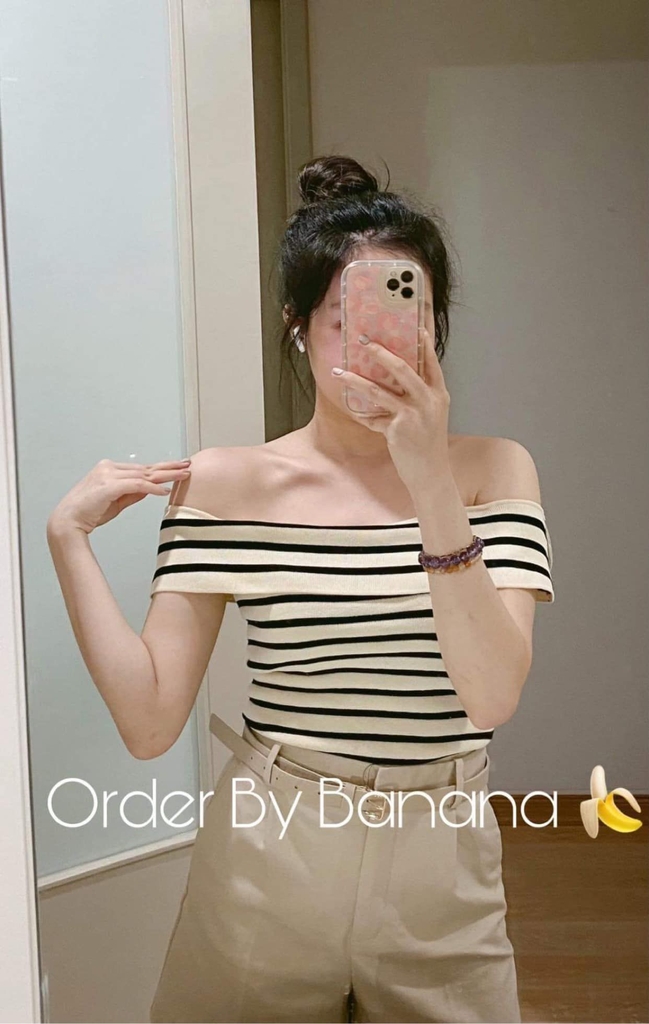 Áo quây trễ vai dáng ôm Zara Auth New tag có sẵn 3519/031 3519031
