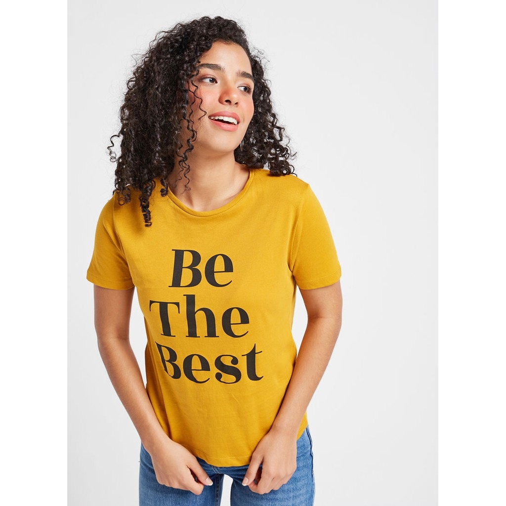 Áo phông Be The Best Mango Auth new tag có sẵn