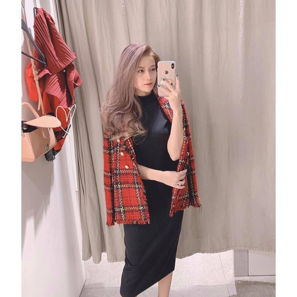 Váy body dáng dài Zara Auth new tag có sẵn 3641/853 3641853