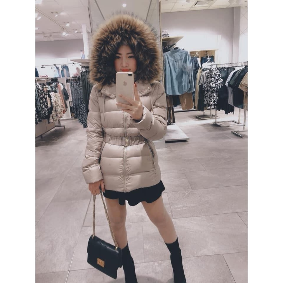 Áo khoác phao có mũ Zara Auth new tag có sẵn 0518/243 0518243