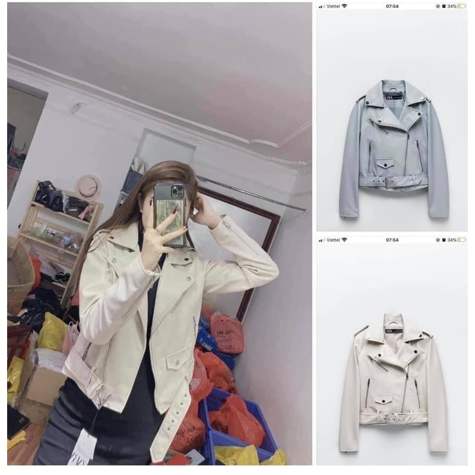 Áo da Zara đai eo Auth new tag có sẵn