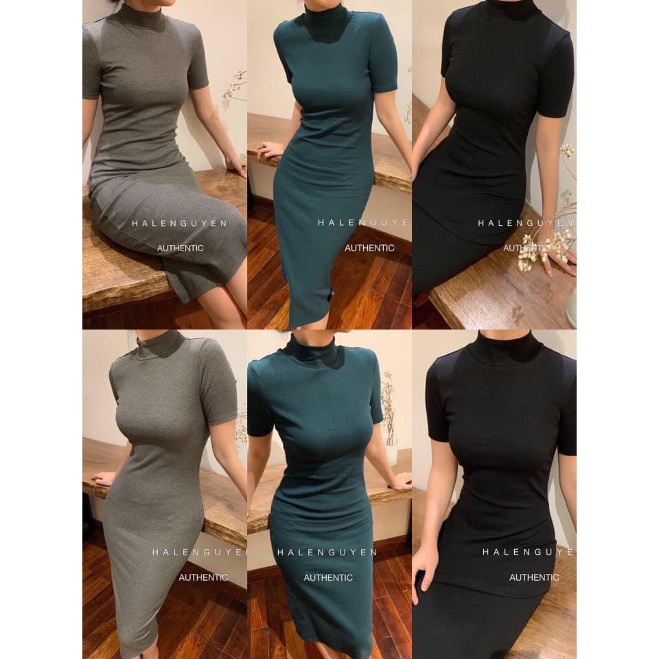 Váy body dáng dài Zara Auth new tag có sẵn 3641/853 3641853