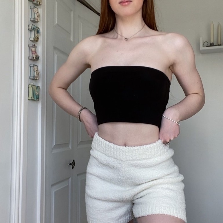 Áo quây croptop nhiều màu H&M Auth new tag có sẵn 0733749001