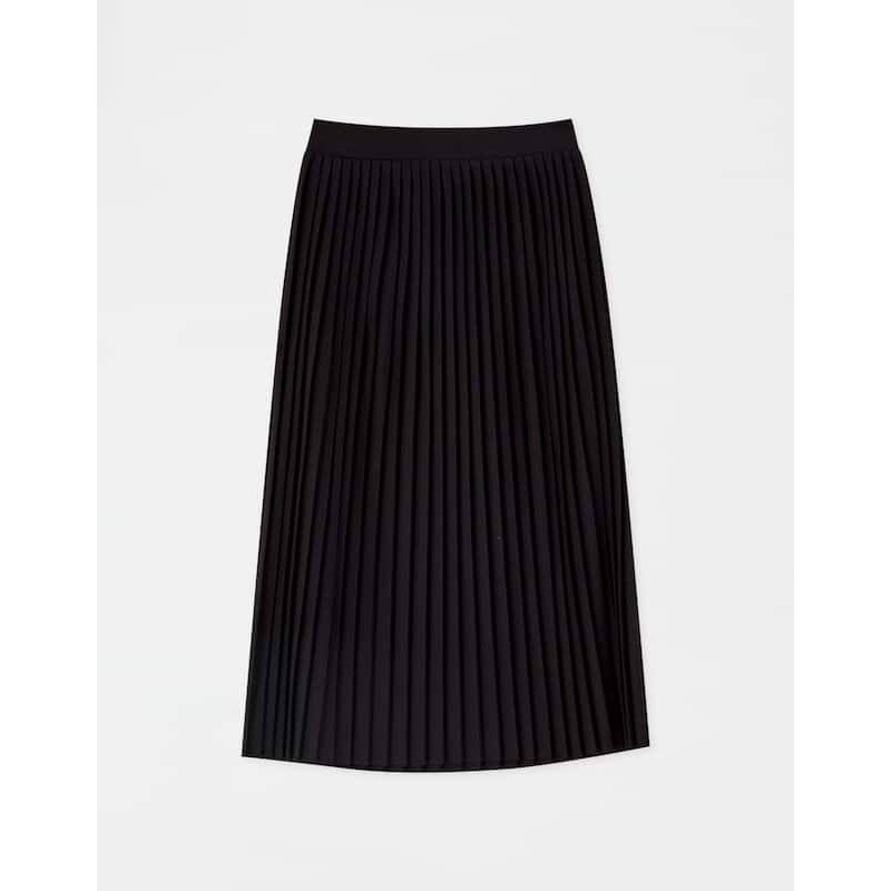 Chân váy xếp ly đen Pull & Bear Auth new tag có sẵn