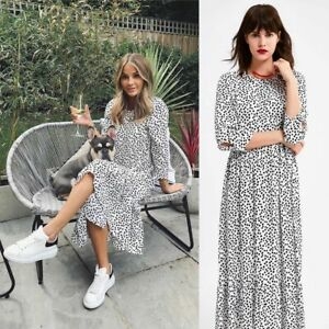 Váy dáng dài chấm bi That dress Zara Auth New Tag có sẵn 4886/058 4886058