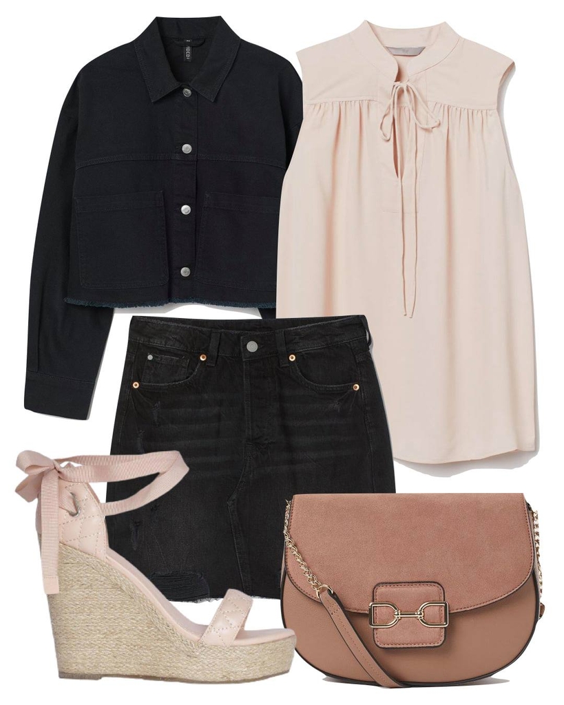 Túi da quai chéo H&M Auth New Tag có sẵn 0911061001