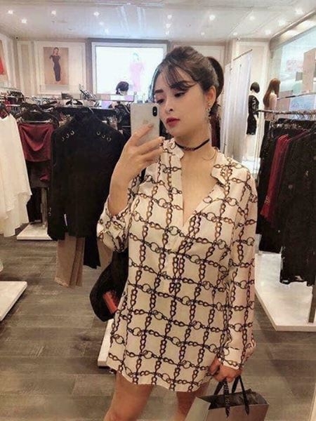 Áo sơ mi lụa dáng dài Thanh Hằng Zara Auth New Tag có sẵn 7865/724 7865724