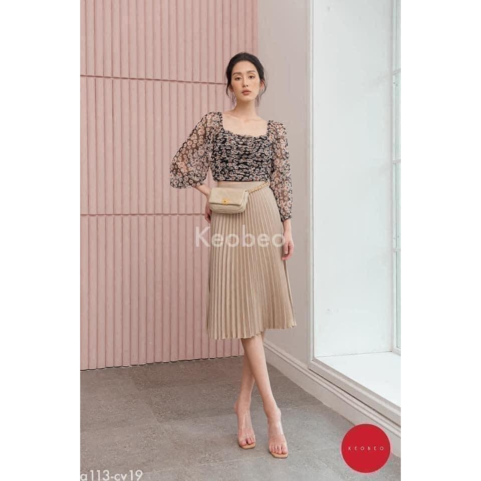Áo kiểu crop top Bershka Auth new tag có sẵn 5934/494 5934494