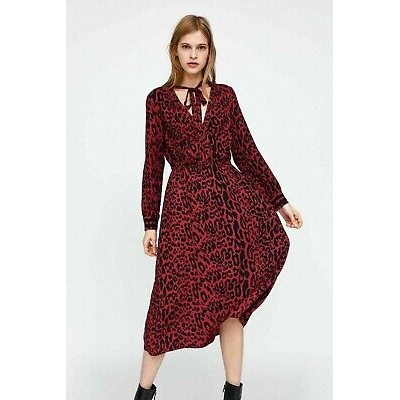 Váy họa tiết báo dáng dài Zara Auth new tag có sẵn 7484/165 7484165