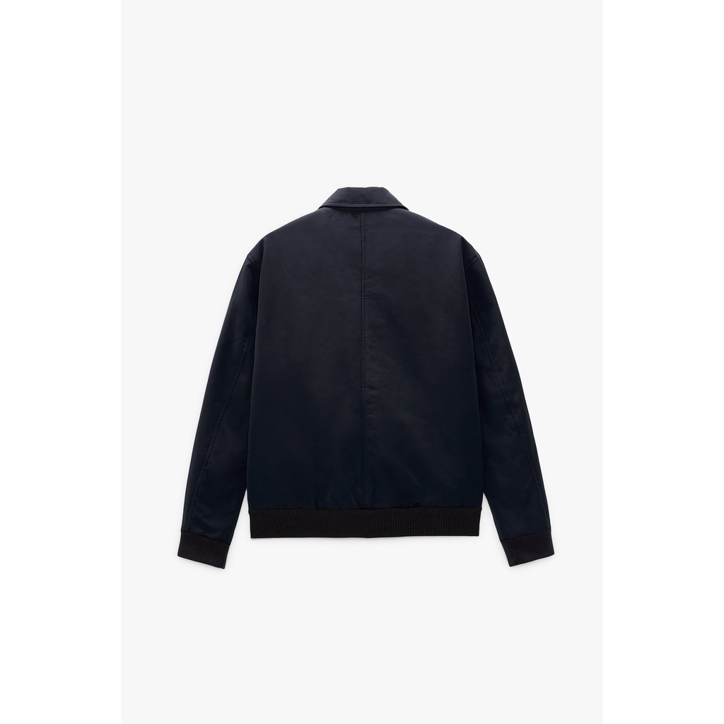 Áo khoác Nam trần bông chống nước Zara Auth New Tag có sẵn 6518/400 6518400