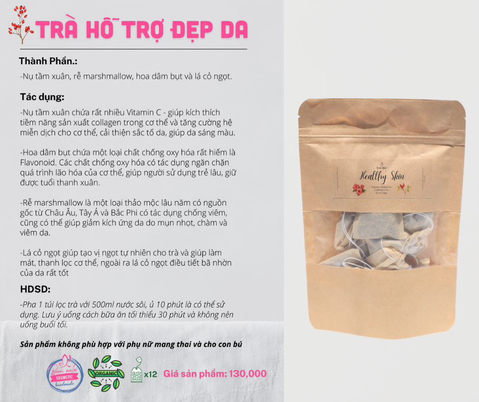 Trà Hỗ Trợ Đẹp Da