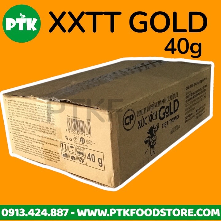 Xúc Xích Gold Tiệt Trùng 4KG - HCM